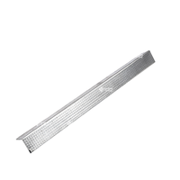 Ángulo de pared de acero galvanizado duradero Yeso Perfil de acero Techo Materiales de construcción Esquina Edificios públicos Vigas de techo