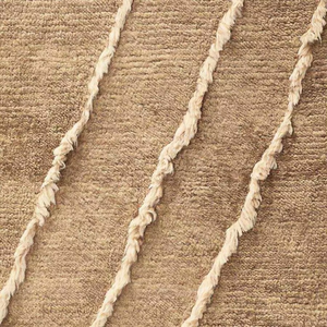 Tapis carrés modernes marocains en laine et soie noués à la main, rayés, personnalisés pour mariages, tapis de prière, tapis d'extérieur et de pique-nique, ensembles de tapis - Product Image 4