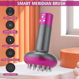 Produk perawatan diri sikat punggung terapi fisik, dapat diisi ulang untuk Kesehatan Meridian listrik rumah - Product Image 3