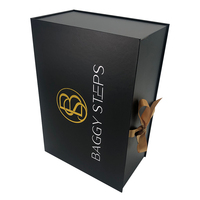 Boîte de luxe personnalisée pour perruques, extensions de cheveux et mèches, avec doublure en satin de soie, accessoires magnétiques et boîte cadeau en papier pour tissages