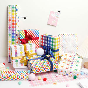 Wholesale High Quality Birthday <b>Tissue</b> Rolls Colorful Minimalist Packaging <b>Wrapping</b> <b>Paper</b> Roll Uperior Craftsmanship - Product Image 2