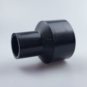 Riduttore Concentrico in HDPE per Saldatura a Fusione, Raccordo per Tubi PE100 per Fornitura Idrica - Product Image 2