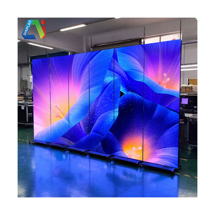 Surprise Offer Advertising Small Pixel Pitch Led Poster Screen Light Weight Digital Mirror Poster Led Display Screen for Market
