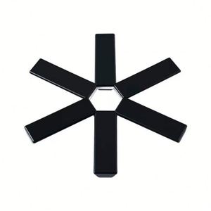 Almohadilla de aislamiento térmico plegable, salvamanteles con aislamiento antideslizante para ollas y sartenes calientes, posavasos para mesa de comedor de cocina - Product Image 1