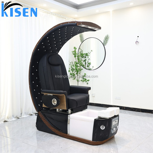 Kisen Nouveau Mobilier de Salon de Manucure Luxe Sans Tuyauterie Chaises de Pédicure Sans Plomberie Chaise de Pédicure Massante avec Spa pour les Pieds - Product Image 6