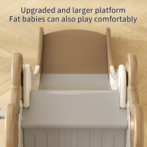 Feelkids Toboggan Pudding pour enfants, mini toboggan en plastique sécurisé, <span class=keywords><strong>jouet</strong></span> de jeu à pédale fermée, pour extérieur et intérieur, idéal pour bébés, centres commerciaux et écoles - Product Image 3