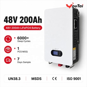 แบตเตอรี่ลิเธียม 48V 200Ah สำหรับรถบ้าน เรือยนต์ รถกอล์ฟ ระบบสำรองไฟบ้านแบบออฟกริด ระบบกักเก็บพลังงานแสงอาทิตย์ - Product Image 1