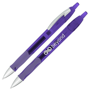 Bolígrafo de Gel Translúcido Personalizado Ferocity Clic para Regalos Promocionales con Impresión de Logotipo, Obsequio Empresarial Personalizado, Suministro para Eventos, Venta al por Mayor - Product Image 1