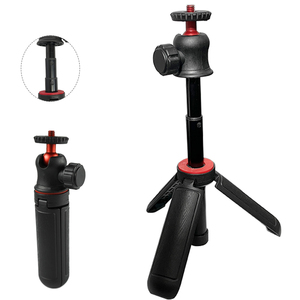 ขาตั้งกล้องมินิแบบยืดหดได้ ขายดี หัวบอลหมุนได้ 360 องศา พกพาสะดวก ใช้เป็นขาตั้งโต๊ะ ไม้เซลฟี่ และที่วางโทรศัพท์ - Product Image 1