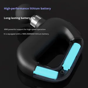 Portátil profesional deportes Fitness Fascia pistola masajeador tecnología de conversión de frecuencia Mini máscara de cuello cabeza de cuerpo ajustable - Product Image 3