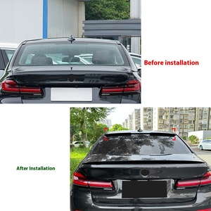 Aileron de toit arrière en ABS noir brillant pour BMW Série 5 G30 2018-2023, édition internationale, modèle ZST-5G30 Si - Product Image 2