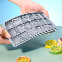 Moule à glaçons en silicone de qualité alimentaire pour réfrigérateur domestique - Glaçons faits maison