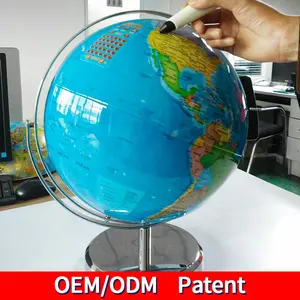 Seeball 32cm Intelligent Voice Reading Globe For Fun Learning Geography And Home Decoration Crystal Surface Of Desktop Globe