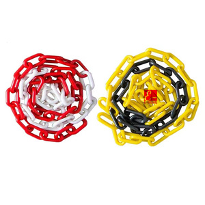 Chaîne à maillons en <span class=keywords><strong>plastique</strong></span> 6mm/8mm/10mm, avertissement routier, sécurité routière, circulation, rouleau en <span class=keywords><strong>plastique</strong></span>, chaîne décorative - Product Image 6