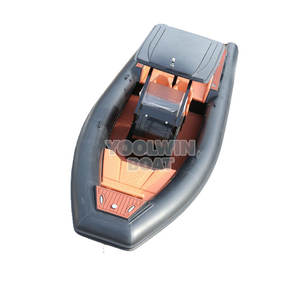 เรืออลูมิเนียมแบบมีโครงสร้างเสริมความแข็งแรง (RIB) ขนาด 9.6 เมตร พร้อมที่นอนอาบแดดขนาดใหญ่ ท่อไฮพาลอน Orca แบบมีขั้นบันได สำหรับการพักผ่อนหย่อนใจในครอบครัวและการล่องเรือ - Product Image 4