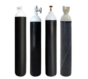 Buy BLACK 48kg 50kg 100kg 50l liter empty hydrogen composite balloon oxygen helium co2 cng cylinder gas cylinder price