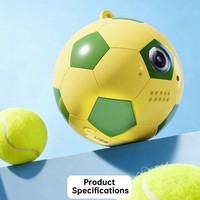 Kamera Aksi Bentuk Bola Mini 1080P HD Layar 1.28" Model Q8 Kartu TF Kemasan Mandiri Portabel Dapat Dipakai di Leher Kamera Olahraga