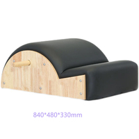 Corrector de Columna de Madera de Roble Macizo de Lujo, Equipo de Gimnasio en Casa que Ahorra Espacio para la Salud de la Columna y Estiramiento de la Espalda