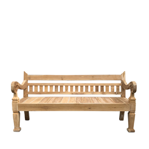 Muebles de Salón Rectangulares de Teca Modernos, Inflables y Ecológicos de Bale Indonesia, para Casa de Campo, Apartamento, Villa, 200x70x80 - Product Image 1