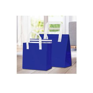 Factory Wholesale High Quality NonWoven Insulated Lunch Bag Eco Friendly Recycle Food Takeout Thermal Cooler Bag - Product Image 4