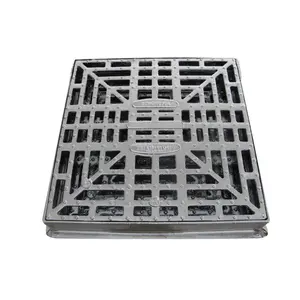 En124 d400 di ductil ferro manhole capa e raling