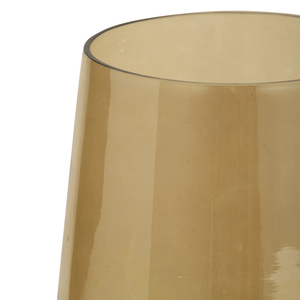 Vaso in vetro affusolato con finitura elegante, decorazione moderna per soggiorno, camera da letto, tavolo. - Product Image 4