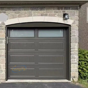 <span class=keywords><strong>Porte</strong></span> de <span class=keywords><strong>garage</strong></span> en acier coloré intégrée anti-vent et anti-poussière LONG TAI, <span class=keywords><strong>porte</strong></span> de protection pour cour - Product Image 2