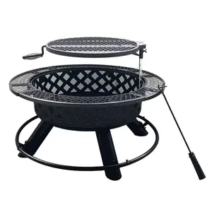 Rollende Grillmand Camping Gadgets Kebab Sticks Machine Bbq Grill