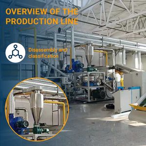 CPU Recycling Machine <b>Computer</b> PCB Boards Crushing Separating Machine - Product Image 6