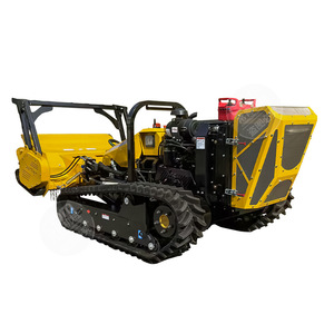 Machine agricole de défrichage de terrain télécommandée à moteur diesel pour usage agricole - Product Image 4