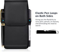 Funda Protectora de Cuero para Teléfono con Función de Carga Inalámbrica, Bolsa Impermeable para Teléfono Compatible, Venta al Por Mayor