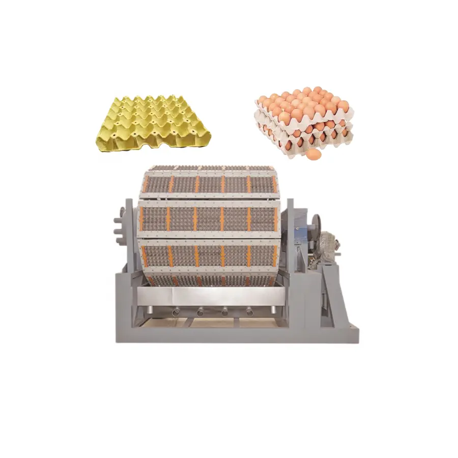 Automatic Egg Tray Plate Making Machine For Packing Eggs