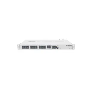 MikroTik Cloud Router Switches CRS328-4C-20S-4S+RM with 20 x SFP cages, 4 x SFP+ cages, 4 x Combo ports and Dual power Supply