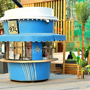 Urban Street Electric Food Truck Mobile for Fiberglass Construction for Coffee Snack Beverage <b>Vending</b> Rust Resistant - Product Image 6