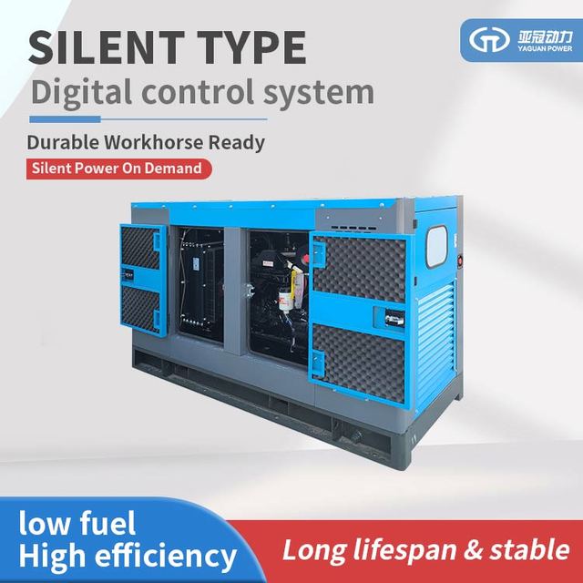 Engine Silent Genset Diesel Generator 20kva 40kva 60kva 80kva 100kva 200kva Silent Type Generator Set