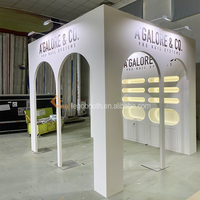 Stand d'exposition écologique 10x10 10x20 pieds, taille personnalisable, stand d'exposition pour salons professionnels