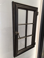 Ventanas Horizontales de Hierro/Acero de Primera Calidad, Eficientes Energéticamente, con Diseño Francés, Resistentes a Huracanes, para Uso en Exteriores