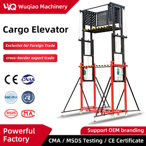 Chỉ xuất khẩu wuqiao 12M Dây Thép dây di động Nâng Nền tảng giàn giáo điện nâng công suất 0.5 tấn điều khiển từ xa đôi - Product Image 2