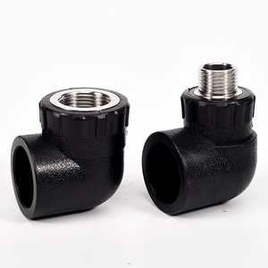 HDPE ổ cắm Fusion Doanh DN20 mm <span class=keywords><strong>1</strong></span>/2 ''nam/Nữ adapter nhựa thẳng khuỷu tay ren khớp nối áp lực cao - Product Image 5