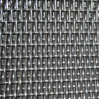 Maille filtrante carrée tissée ondulée en acier inoxydable 304, 4x8 pieds, 10x10 mm, 100x100, 18, calibre 10, Philippines