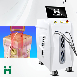 Chuyên nghiệp xung dài alexandrite Máy tẩy lông bằng laser 5000W điện lớn nhẹ nhàng 1064 755 NM alexandrite Laser Nd Yag laser - Product Image 3