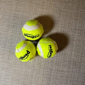 उच्च गुणवत्ता के पर्यावरण के अनुकूल कुत्ते खिलौना स्क्वीकी टेनिस बॉल चव खिलौना नवीनता रबर डिजाइन खेलने के लिए बैग में पैक किया गया - Product Image 3