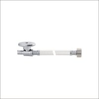 Raccord de robinet droit KLOE823H 1/2 FIP X1/2 PEX, tuyau flexible métallique tressé en acier inoxydable 304 avec certification CUPC NSF pour alimentation de robinet