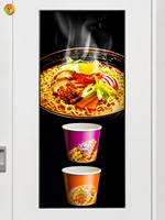 Distributeur automatique de nouilles ramen en gobelet, eau chaude, nouilles instantanées et boissons 24h/24 et 7j/7 pour les aires de restauration, les bureaux et les écoles