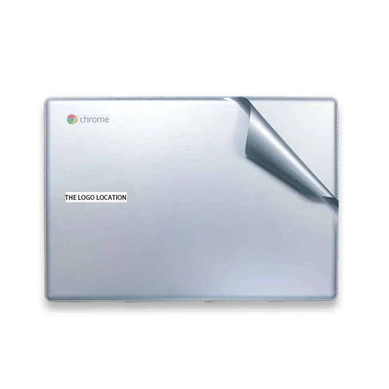 PVC wasserdichte Original Hautfarbe überholte Laptop-Haut folien für Samsung Chrome book XE500C12 Lünette