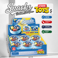 Jouet anti-stress Jun Rong, bouton à pression pour les doigts, jouet sensoriel anti-anxiété, jouets anti-stress de bureau pour adultes et enfants