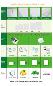 Salviette personalizzate Non tessute monouso ecologiche personalizzate salviettine intime per la pulizia femminile per la casa - Product Image 3