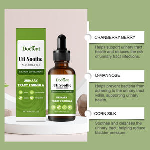 Fórmula Líquida sin Alcohol para el Apoyo del Tracto Urinario, para Comodidad y Relajación - Gotas de Suplemento Dietético para Aliviar las Infecciones Urinarias - Product Image 4