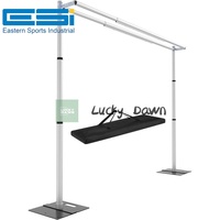 Supports de toile de fond télescopiques réglables ESI, cadre en aluminium pour la décoration de fêtes et de cérémonies