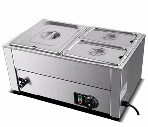 Attrezzatura ristorante Fast Food Buffet scaldabagno elettrico macchina rinvenimento <span class=keywords><strong>cioccolato</strong></span> acciaio inox Bain Marie - Product Image 4